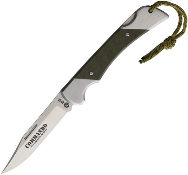 K25 CNC Commando Lockback OD Green G10