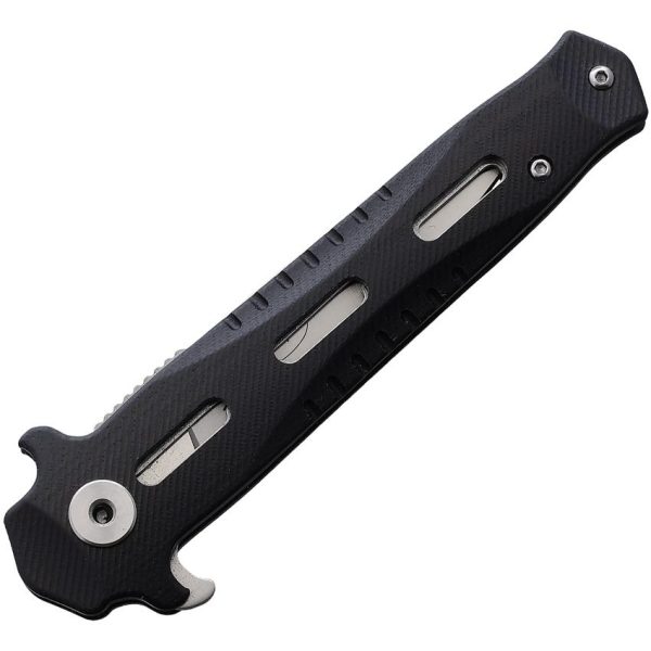 K25 Tactical Linerlock Black G10 - Extended Tang