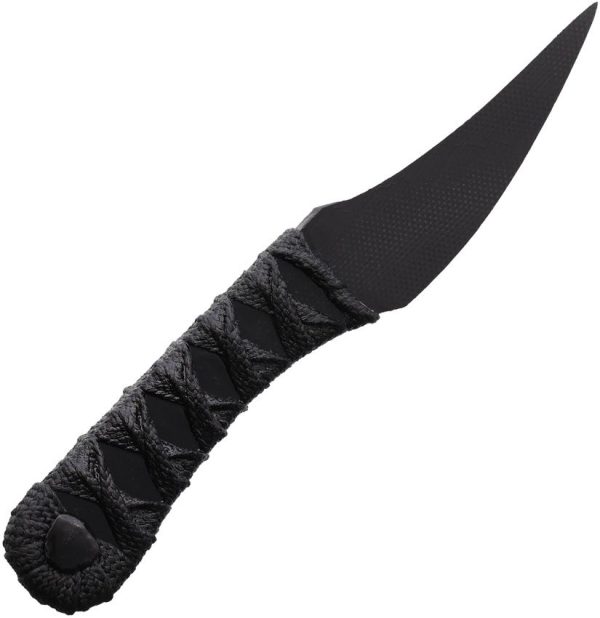 Revenant Corps Grackle Fixed Blade Double Edge Black G10 USA