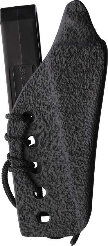 Revenant Corps Kunai Fixed Blade Black G10 Dagger 3.75"