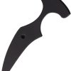 Revenant Corps Clever Girl Push Knife Black G10 Fixed Blade
