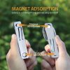ROXON 2-in-1 Camping Utensil Set - Spoon Fork Magnetic