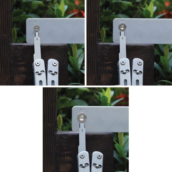 ROXON Flex Tools FT05 Hex Wrench Set - H5/H6/H7