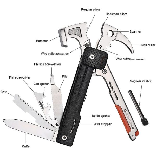 ROXON Rhino 17-in-1 Hammer Multitool