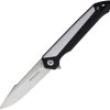 ROXON 8 inch Folding Knife - D2 G10 White Leather