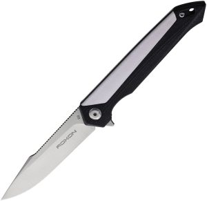 ROXON 8 inch Folding Knife - D2 G10 White Leather