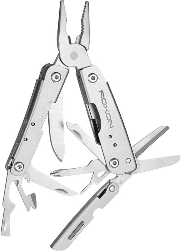 Roxon M2 14 in 1 Mini Multitool - Compact Stainless