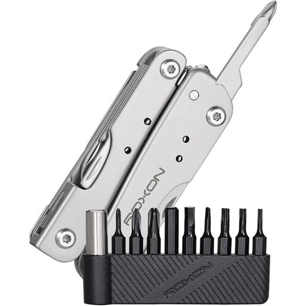 Roxon M2 14 in 1 Mini Multitool - Compact Stainless