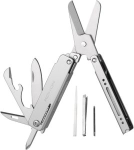 Roxon M3 14 in 1 Mini Multitool - Stainless ABS