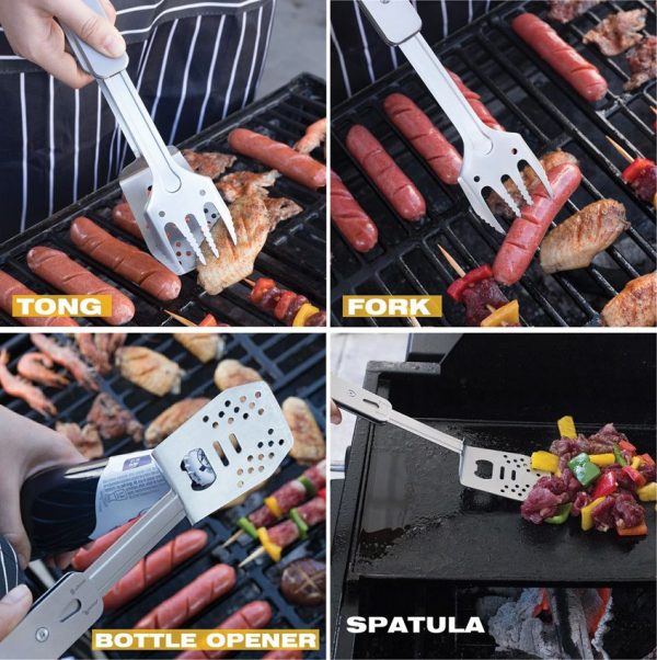 Roxon MBT Mini BBQ Multi Tool - Stainless Grill