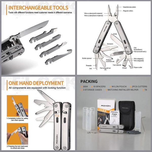 RXS804G_add_04.jpg ROXON Flex Multi Tool 15-in-1 Stainless Steel EDC