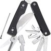 ROXON Flex Titan Multi Tool 14-in-1 Black G10 Folding EDC
