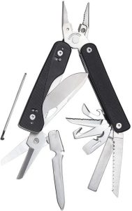 ROXON Flex Titan Multi Tool 14-in-1 Black G10 Folding EDC