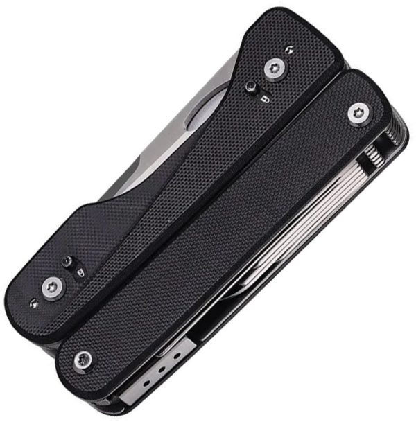 ROXON Flex Titan Multi Tool 14-in-1 Black G10 Folding EDC