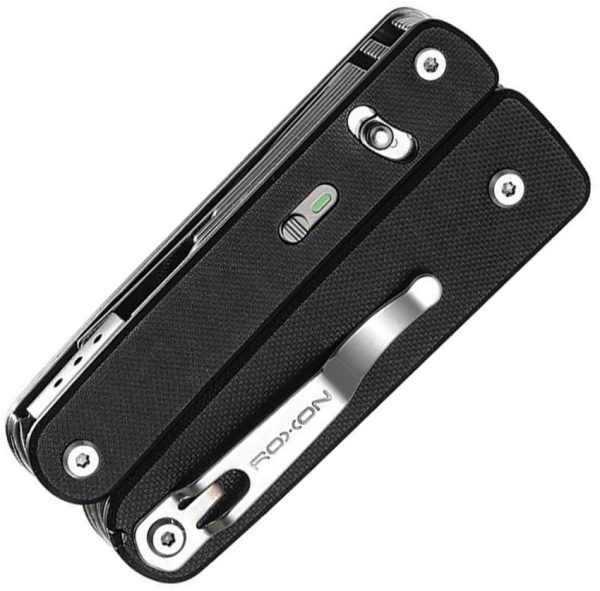 ROXON Flex Titan Multi Tool 14-in-1 Black G10 Folding EDC