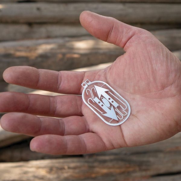 Readyman Dog Tag Survival Card 2-Pack - 301 Stainless