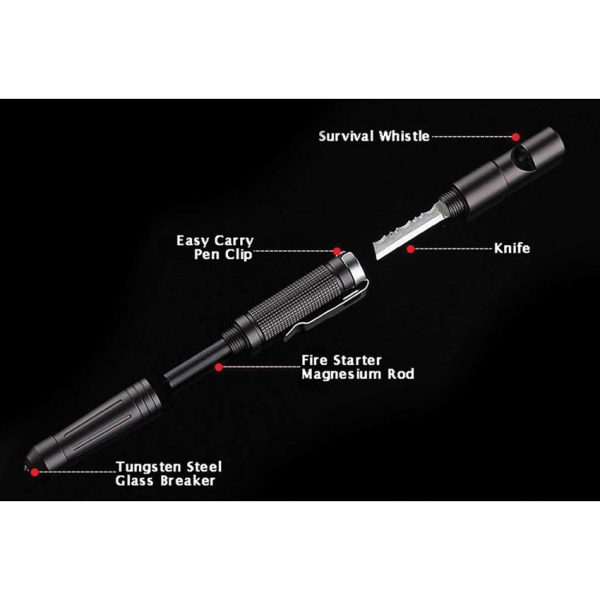 Readyman EDC Survival Tool - Magnesium & Glass Breaker