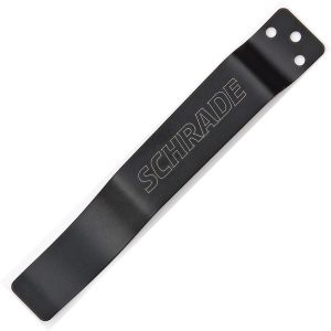 Schrade Pocket Clip Black Stainless Steel 3.125in