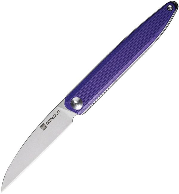 SENCUT Jubil Linerlock - Purple G10 Wharncliffe