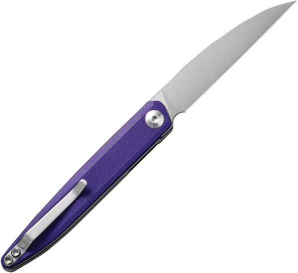 SENCUT Jubil Linerlock - Purple G10 Wharncliffe