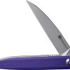 SENCUT Jubil Linerlock - Purple G10 Wharncliffe