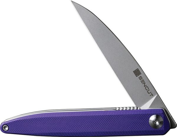 SENCUT Jubil Linerlock - Purple G10 Wharncliffe