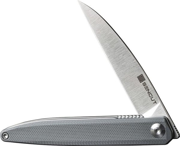 SENCUT Jubil Linerlock - Gray G10 Wharncliffe