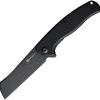 SENCUT Traxler Linerlock - Black G10 Sheepsfoot