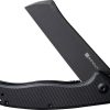 SENCUT Traxler Linerlock - Black G10 Sheepsfoot