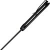 SENCUT Traxler Linerlock - Black G10 Sheepsfoot
