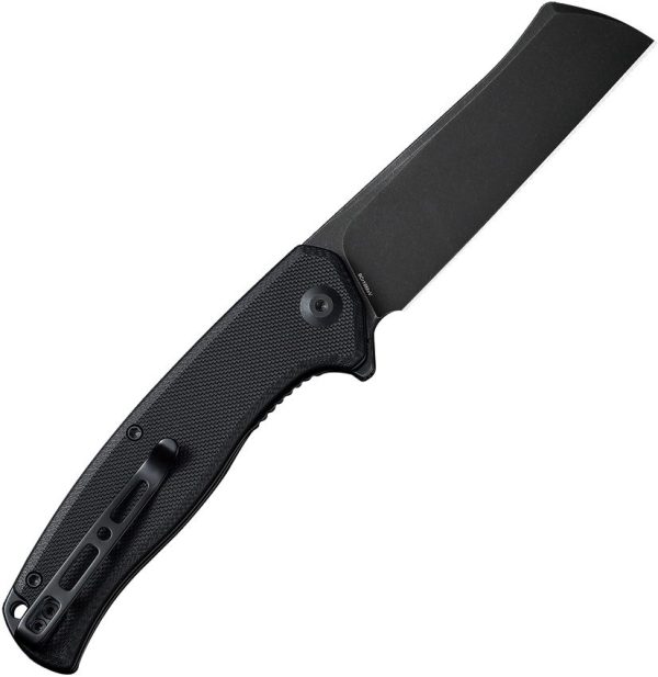 SENCUT Traxler Linerlock - Black G10 Sheepsfoot