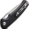 Sencut Vesperon Linerlock Folding Knife - Black G10