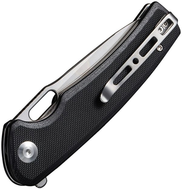 Sencut Vesperon Linerlock Folding Knife - Black G10