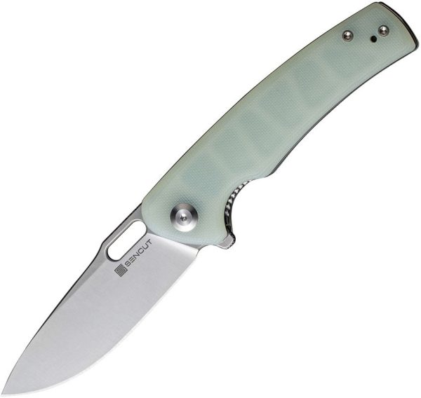 Sencut Vesperon Linerlock Folding Knife - Jade G10