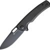 Sencut Vesperon Linerlock Folding Knife - Black Micarta