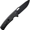 Sencut Vesperon Linerlock Folding Knife - Black Micarta