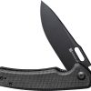 Sencut Vesperon Linerlock Folding Knife - Black Micarta