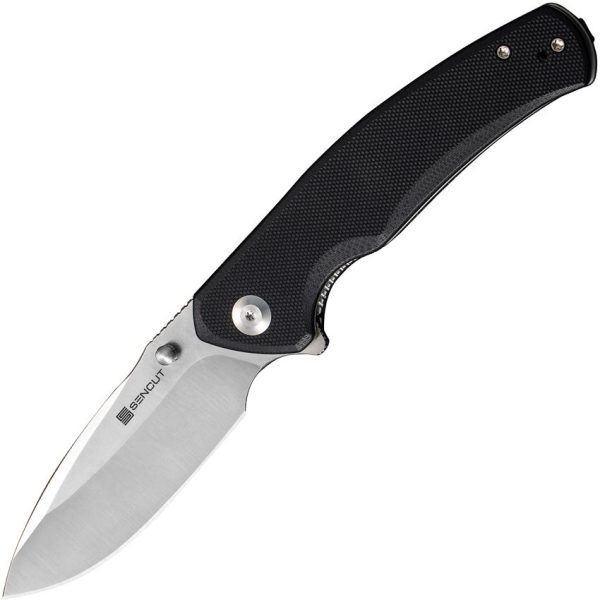Sencut Slashkin Linerlock Folding Knife - Black G10