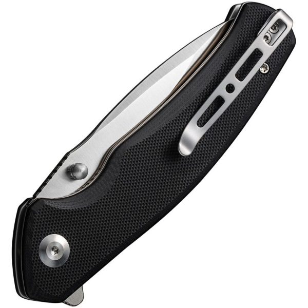Sencut Slashkin Linerlock Folding Knife - Black G10