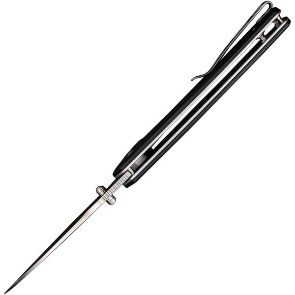 Sencut Slashkin Linerlock Folding Knife - Black G10
