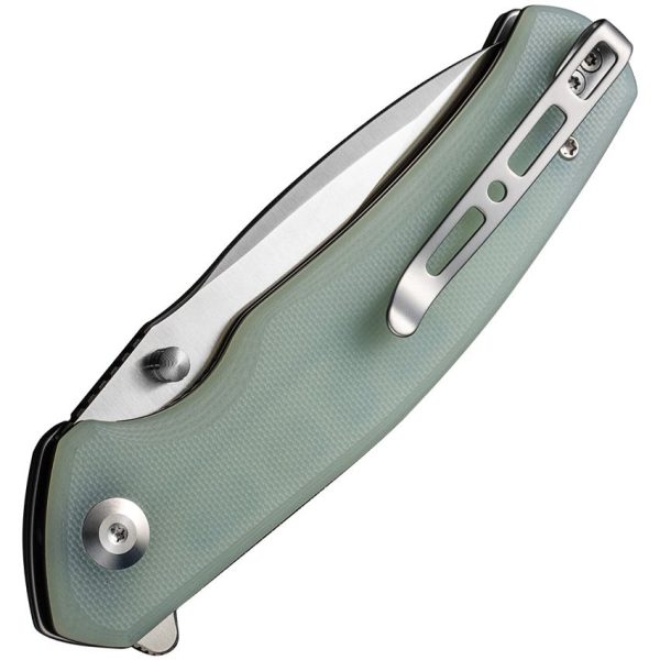 Sencut Slashkin Linerlock Folding Knife - Jade G10