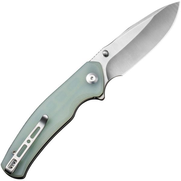 Sencut Slashkin Linerlock Folding Knife - Jade G10