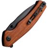 Sencut Slashkin Linerlock Folding Knife - Wood Handle