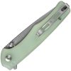 Sencut Crowley Button Lock Folding Knife - Jade G10