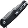 Sencut Crowley Button Lock Folding Knife - Black G10