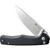 Sencut Crowley Button Lock Folding Knife - Black G10