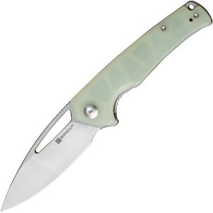 Sencut Mims Linerlock Folding Knife - Jade G10