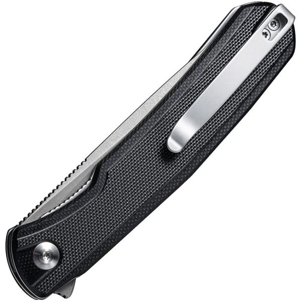 Sencut Scitus Linerlock Folding Knife - Black G10