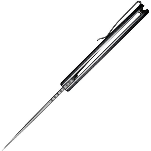 Sencut Scitus Linerlock Folding Knife - Black G10