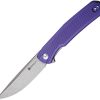Sencut Scitus Linerlock Folding Knife - Purple G10